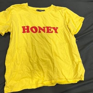 yellow honey shirt